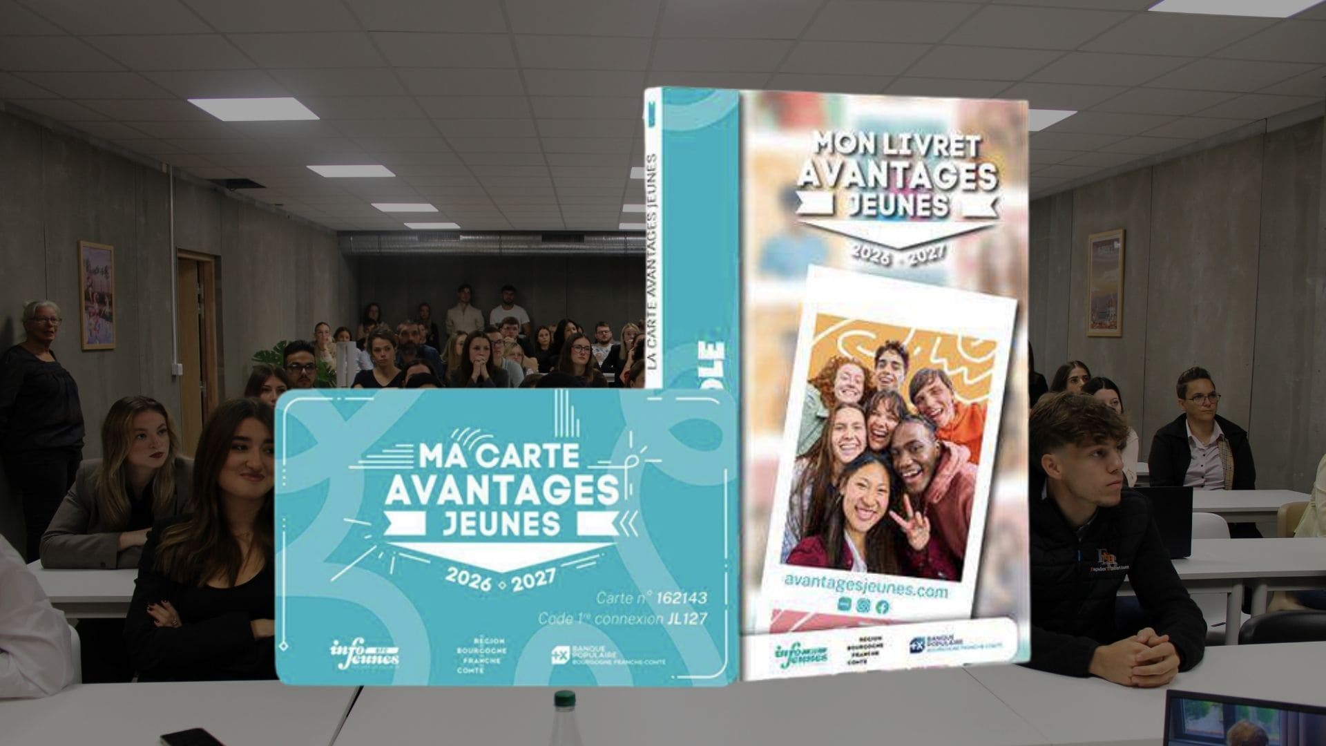 Actualité Nous offrons la Carte Avantages Jeunes à nos étudiants